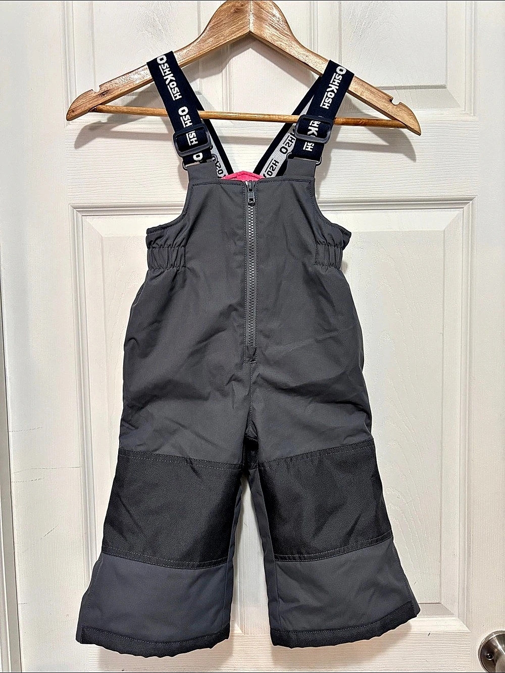 OshKosh B'gosh Heavyweight Grey Bib Snowpants